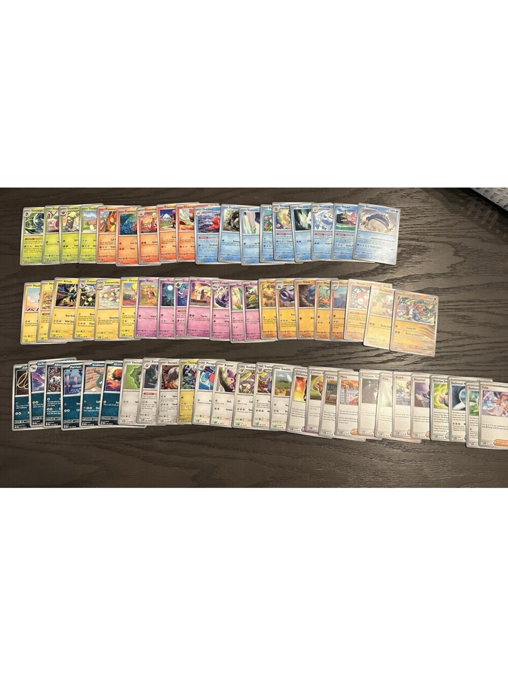 Pokรฉmon Trading Card Lot Modern Mixed Pokรฉmon Trainer & Energy Cards Bundle